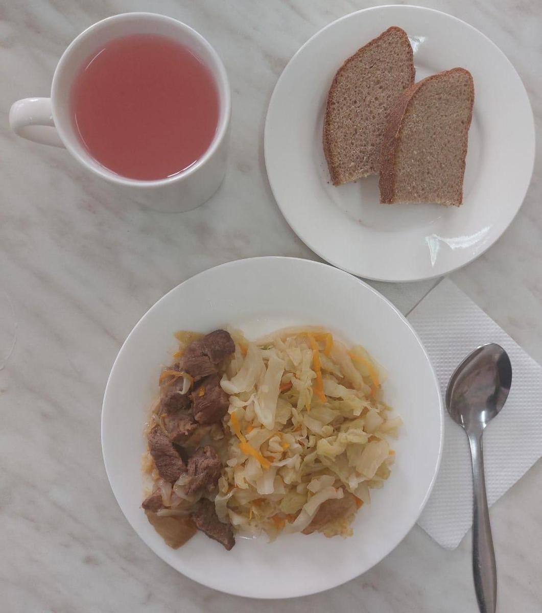 Тағамдар мәзірі. 1 апта 3 күн (28.09.2022). Меню блюд. 1 неделя 3 день (28.09.2022)