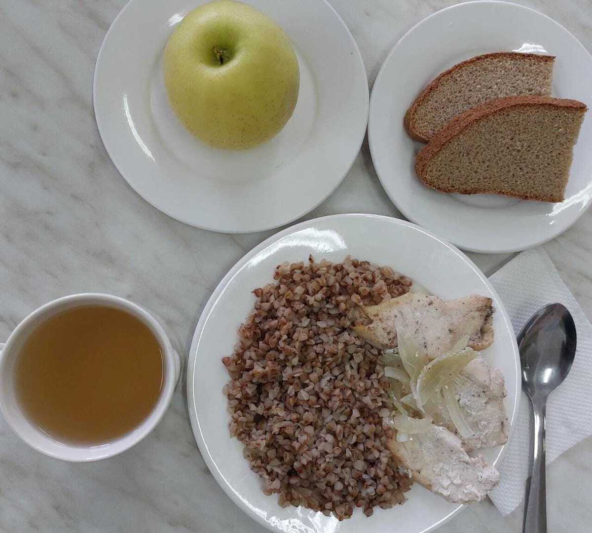 Тағамдар мәзірі. 1 апта 1 күн (22.10.2022). Меню блюд. 1 неделя 1 день (22.10.2022)