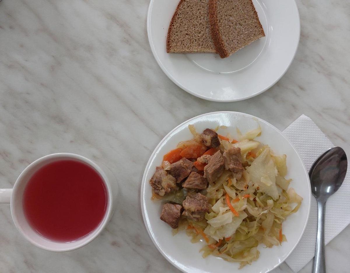 Тағамдар мәзірі. 1 апта 3 күн (26.10.2022). Меню блюд. 1 неделя 3 день (26.10.2022)