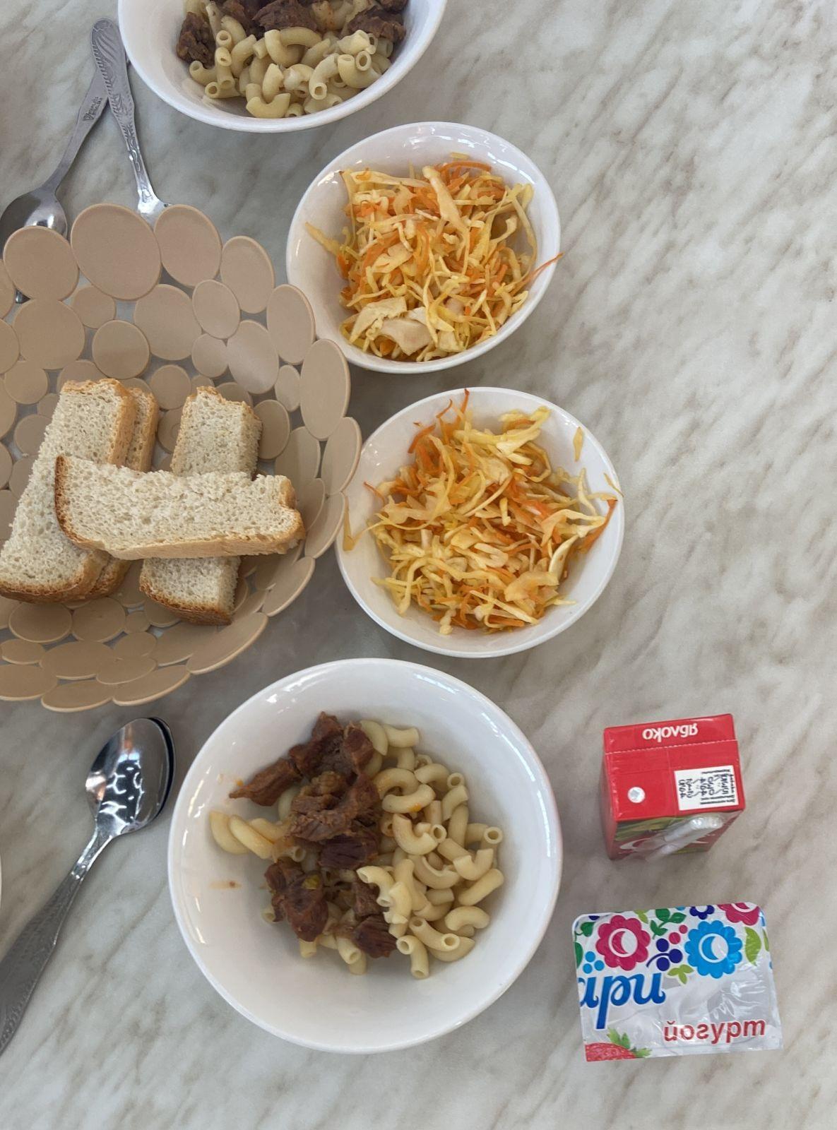 Ас мәзірі 4 апта 1 күн/Меню 4 неделя 1 день