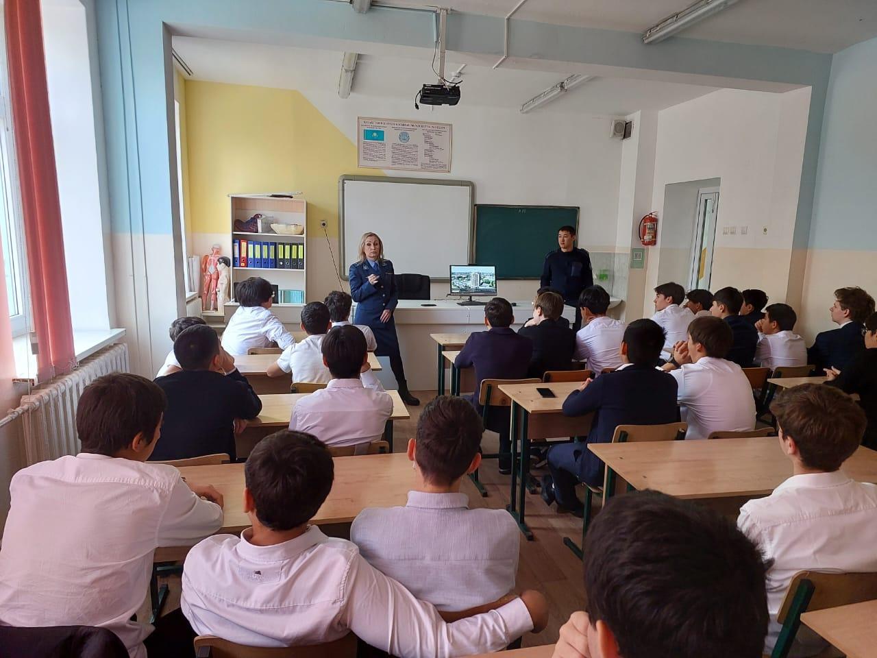 Шрақбек Қабылбаев атындағы ІІМ Академиясының өкілдерімен кездесу