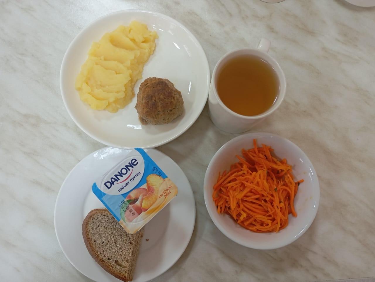 Ас мәзірі 1 апта 2 күн/Меню 1 неделя 2 день