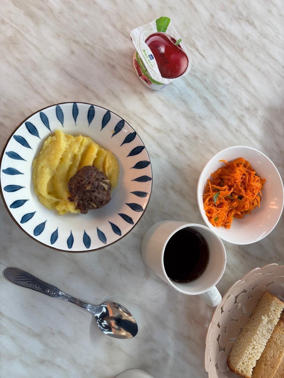 Ас мәзірі 1 апта 2 күн/Меню 1 неделя 2 день