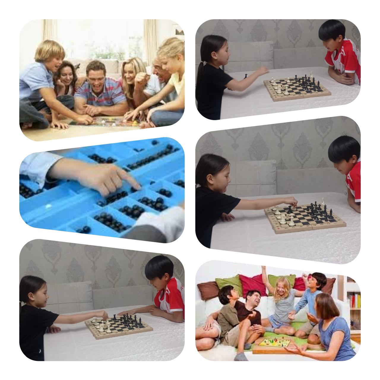 «Үйде ойнаймыз» отбасында үстел ойындары ұйымдастырылды