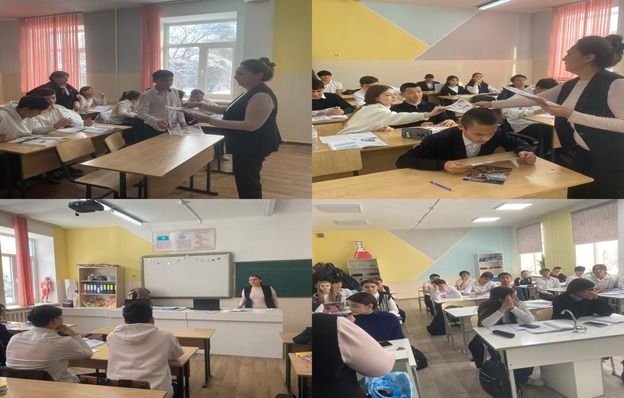 «Алматинский облыстық инновациялық » колледжінің мамандары келді