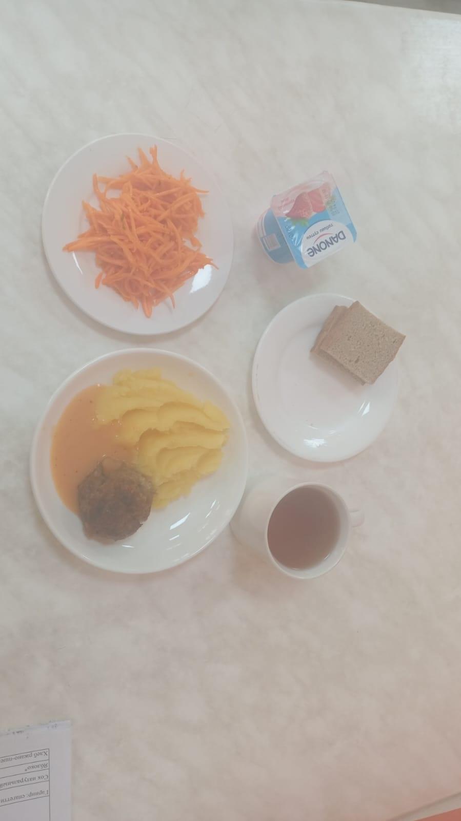 Ас мәзірі 1 апта 1 күн/Меню 1 неделя 1 день