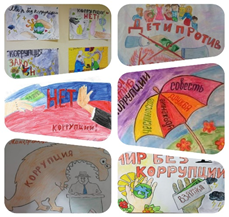 «Сыбайлас жемқорлыққа қарсымыз» тақырыбында балалар сурет байқауы өткізілді.