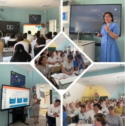 №171 ЖББМ ұжымына арналған педагогикалық кеңес өтті.