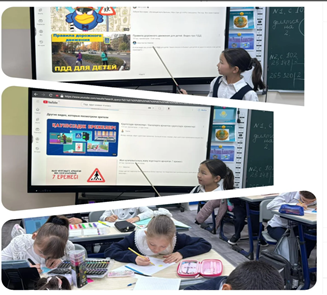 «Жеке қауіпсіздік» тақырыбында сынып сағатын өтті