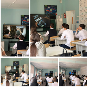 ҚР Ұлттық қауіпсіздік комитетінің дайындаған террористік актілердің алдын алу бойынша бейнероликтер көрсетілді.