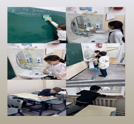 «Таза бейсенбі» тазалық жұмыстары жүргізілді.