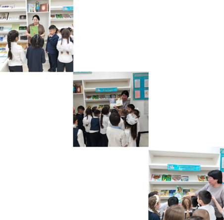 «Оқуға құштар мектеп жобасы бойынша, Кітапханаға саяхат»