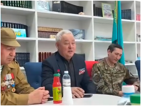 Кеңес әскерлерінің Ауғанстаннан шығарылғанына 37 жыл толуына орай «Ер есімі – ел есінде» атты ерлік сабағы өтті