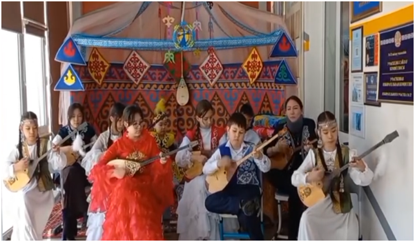 «Күй күмбірі» челленджі ұйымдастырылып, жоғары деңгейде өткізілді