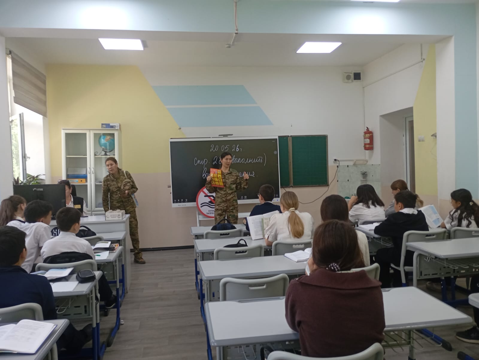 «Жаз мезгіліндегі су айдындарындағы қауіпсіздік техникасы» тақырыбында түсіндірме жұмыстары